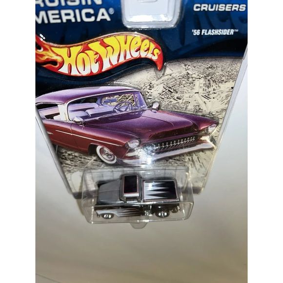 1956 CHEVY PICKUP TRUCK FLASHSIDER HOT WHEELS CRUISERS REDLINE REAL RIDERS 1/64 - Picture 4 of 5
